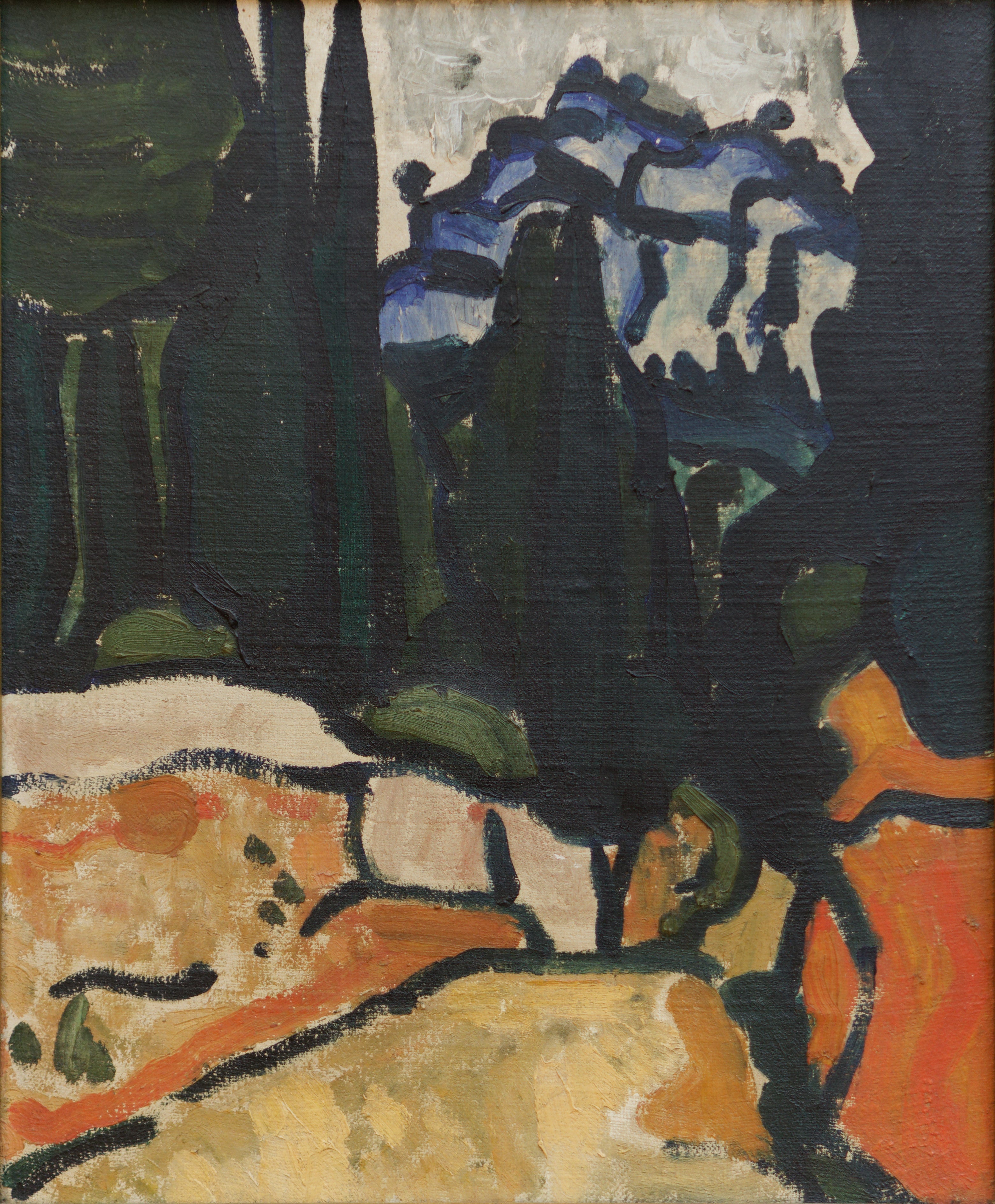 Cyprès à Cassis - André Derain