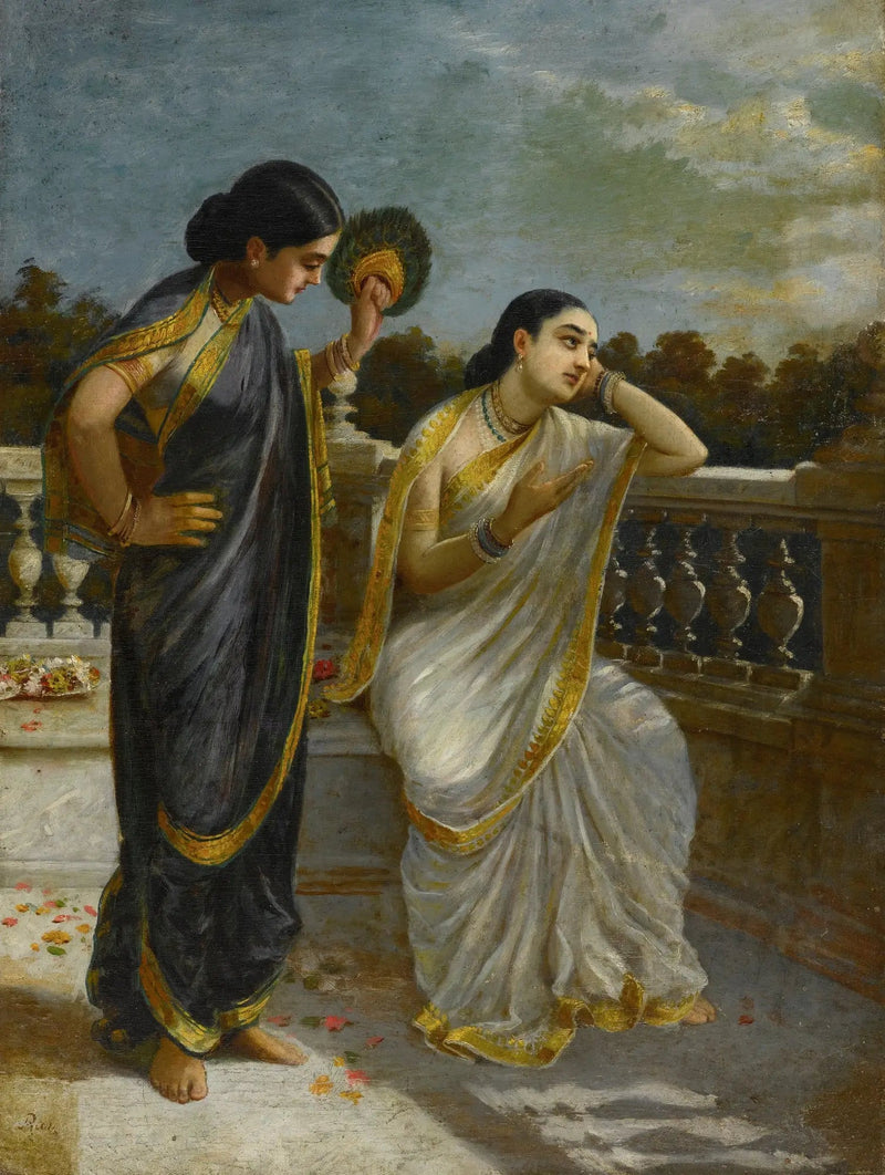 Damayanti (Uden titel) - Ravi Varmâ
