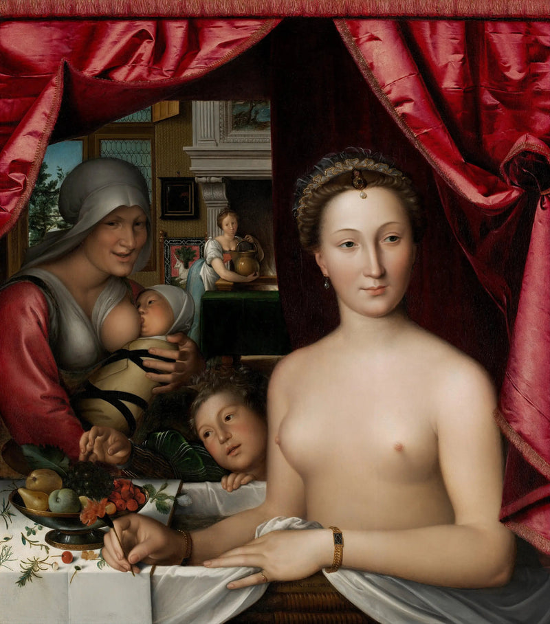Dame i badet - François Clouet
