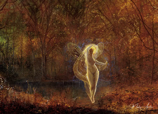 Dame Autumn a un visage triste - John atkinson grimshaw - Reproductions de tableaux et peintures haut de gamme