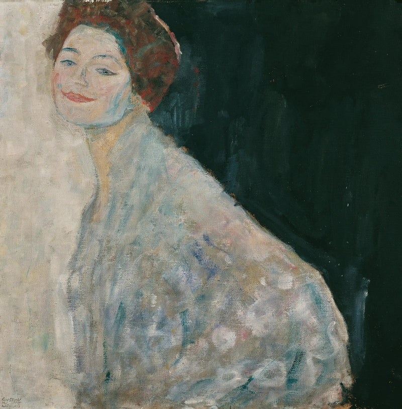 Dame i hvidt - Gustav Klimt