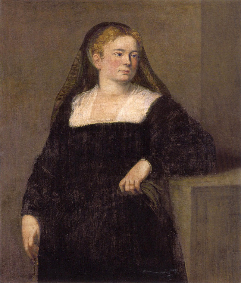 Dame i sørge - Jacopo Tintoretto