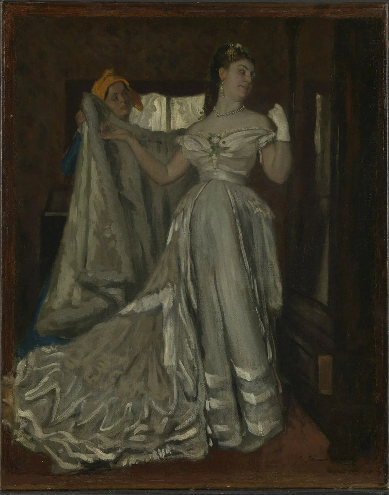 Dame og stuepige - James Tissot