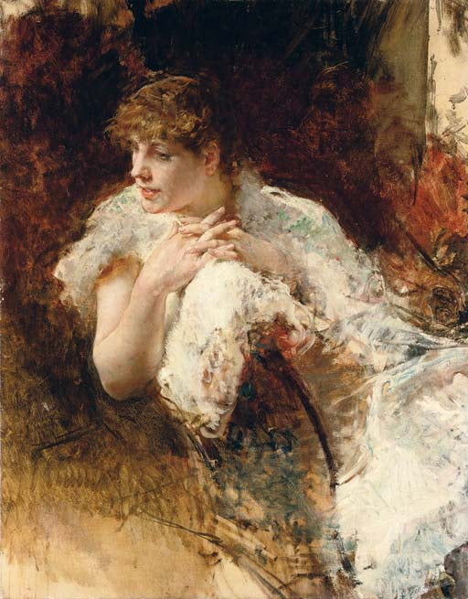 dame napolitanske - Giuseppe De Nittis