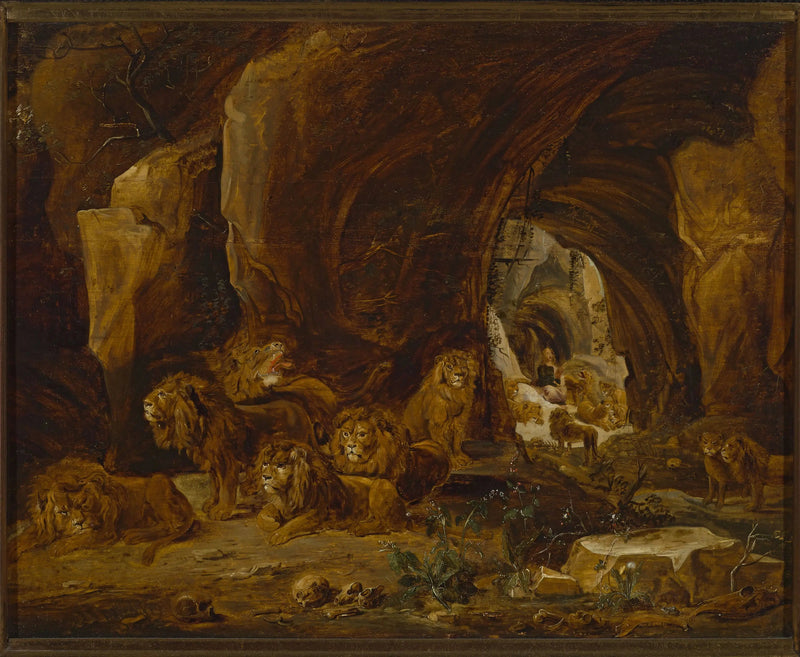 Daniel med løverne - David Teniers den Yngre