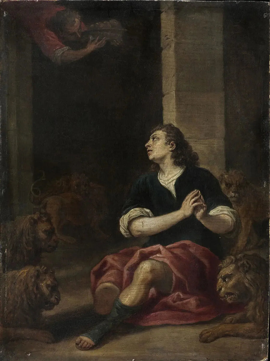 Daniel i løvehulen - David Teniers den Yngre