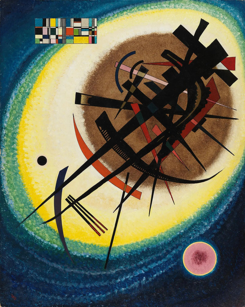 I den lyse ovale - Vassily Kandinsky