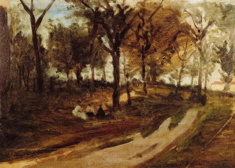 I skoven, Saint-Cloud - Paul Gauguin
