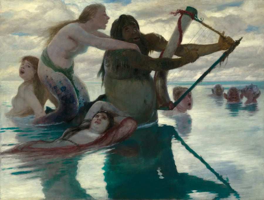 I Havet - Arnold Böcklin