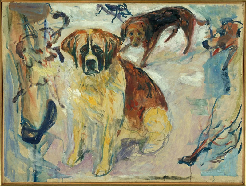 I hundehuset - Edvard Munch