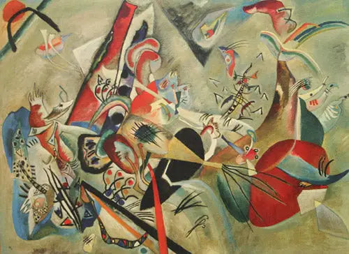 I grå - Vassily Kandinsky