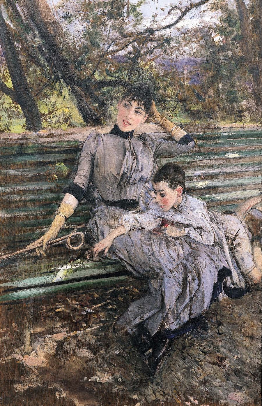 I haven. Alaide og Ottavio Banti - Giovanni Boldini