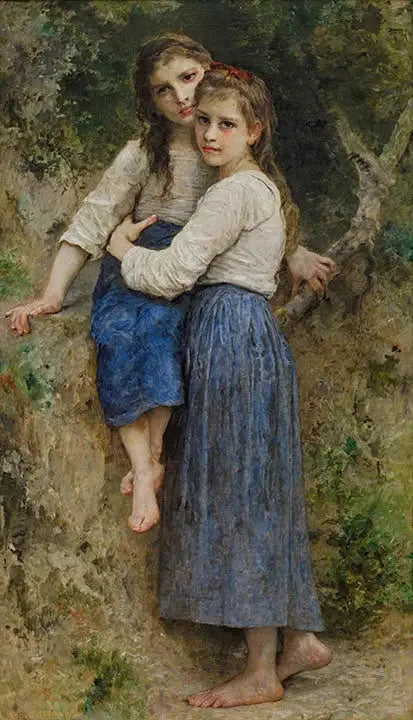 I skovene - Bouguereau