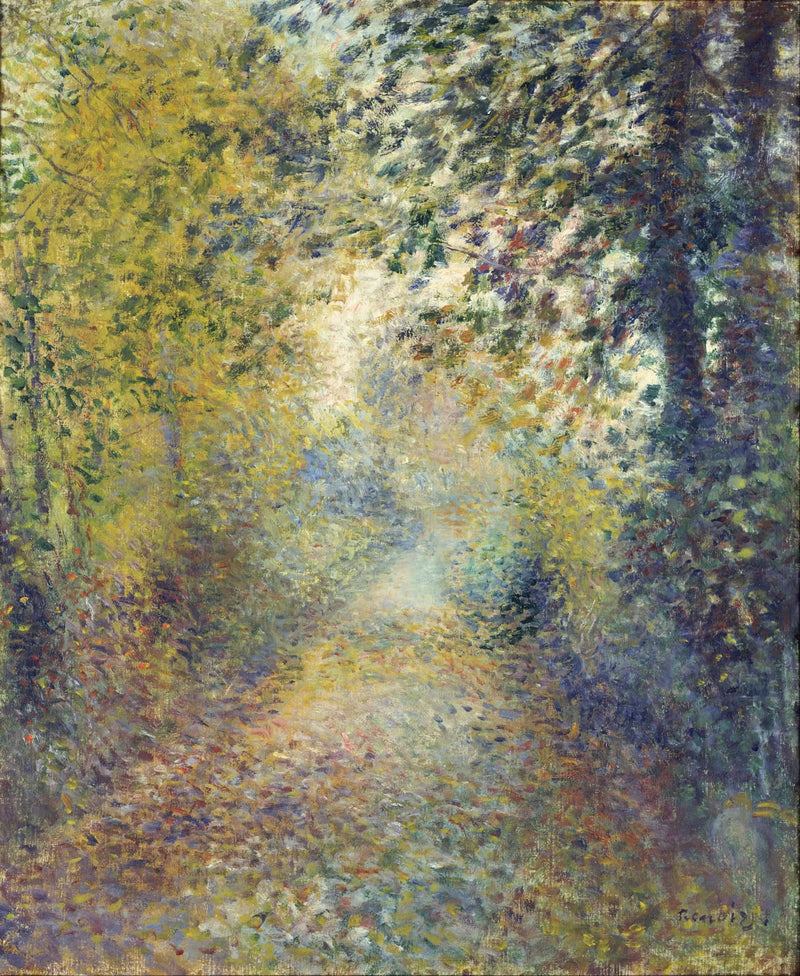 I skovene - Pierre-Auguste Renoir
