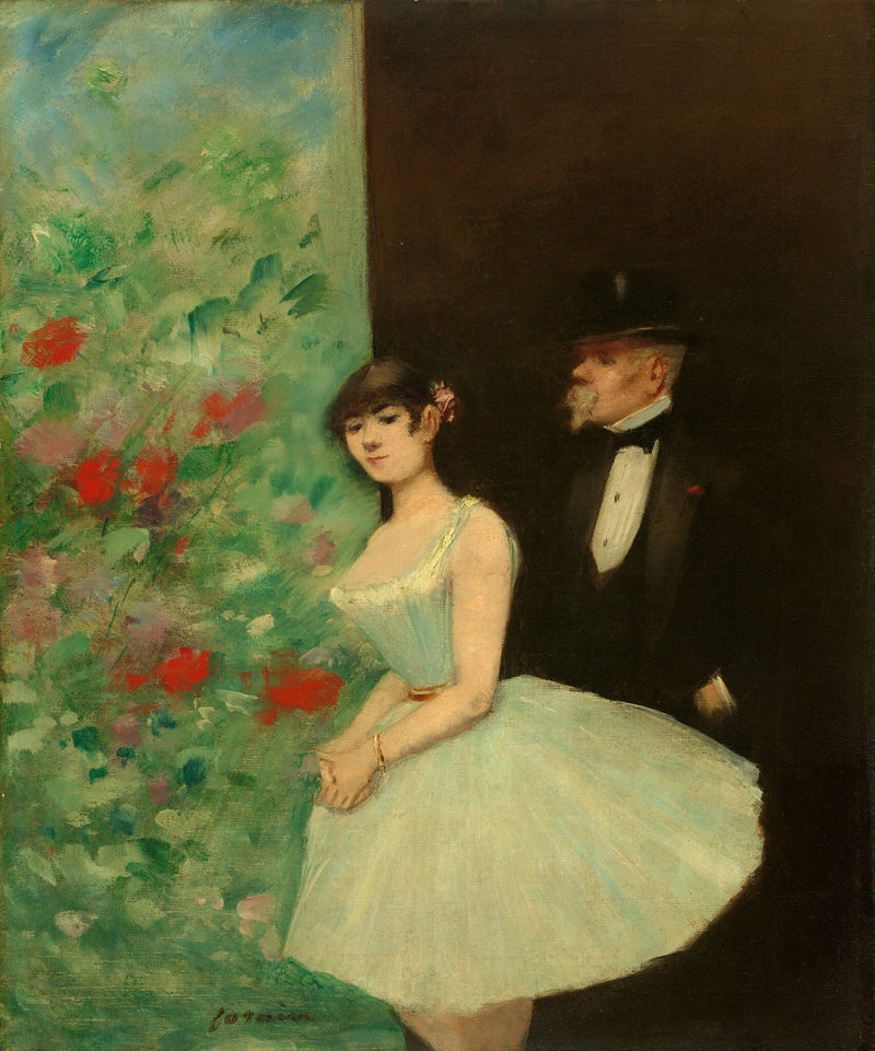Bag scenen - Jean-Louis Forain