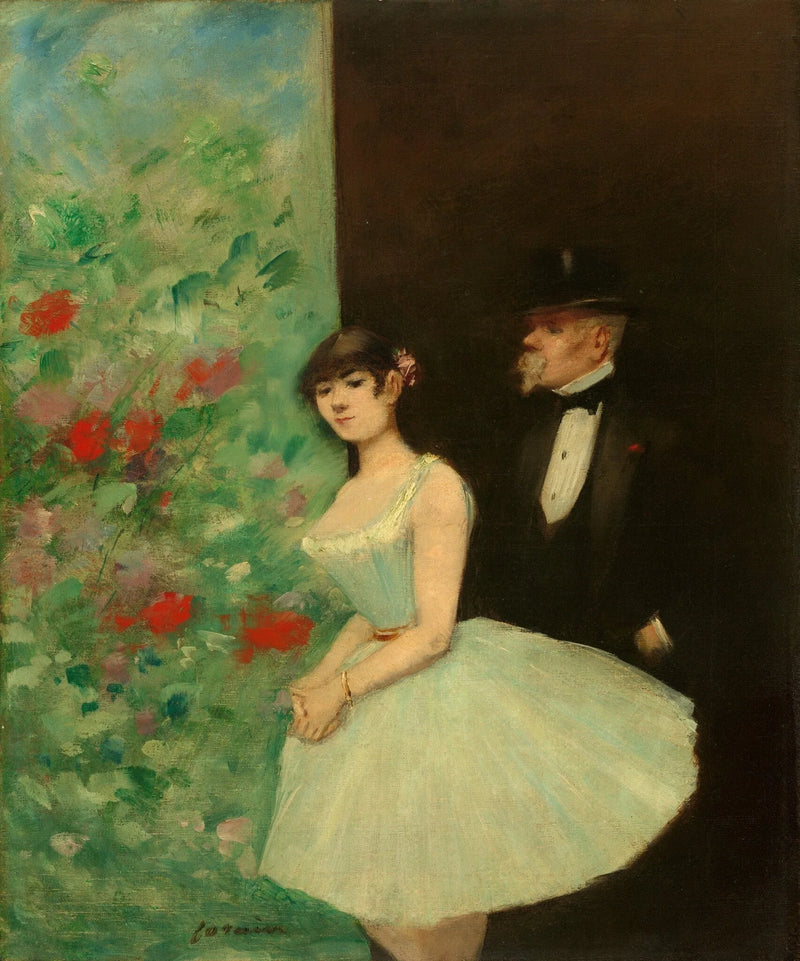 Bag scenen - Jean-Louis Forain