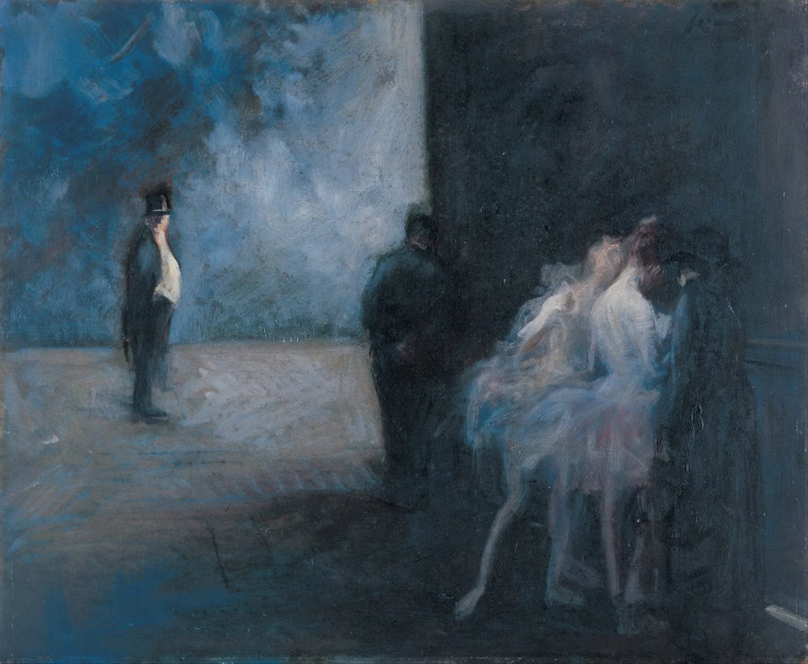 Bag scenen – Symfoni i blå – Jean-Louis Forain
