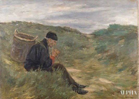 Dans les dunes - Max Liebermann - Reproductions de tableaux et peintures haut de gamme