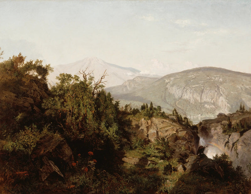 I Adirondack-bjergene - William Trost Richards