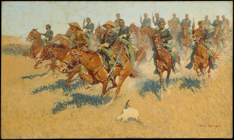 I de sydlige sletter - Frederic Remington