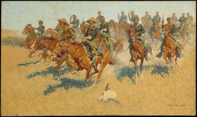 I de sydlige sletter - Frederic Remington