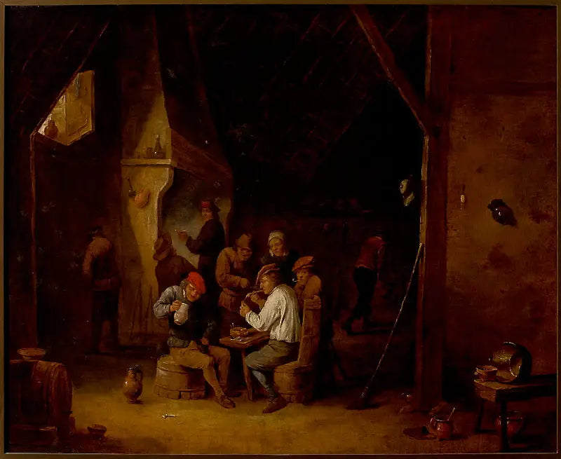 I en kro - David Teniers den Yngre