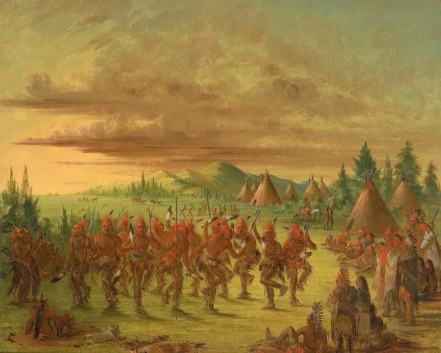 Ørnens dans - George Catlin