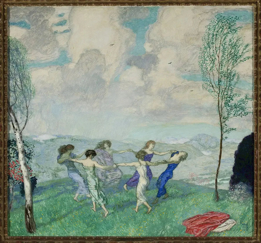 Danse i Cirkel - Franz Von Stuck