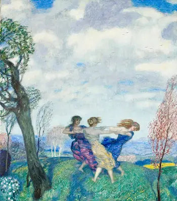 Danserunde - Franz Von Stuck