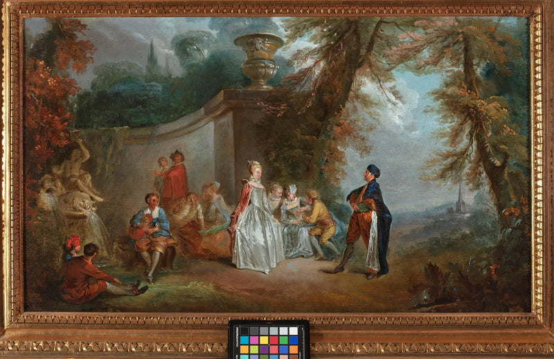 Venedigdanse (Venedigsfester) - Antoine Watteau