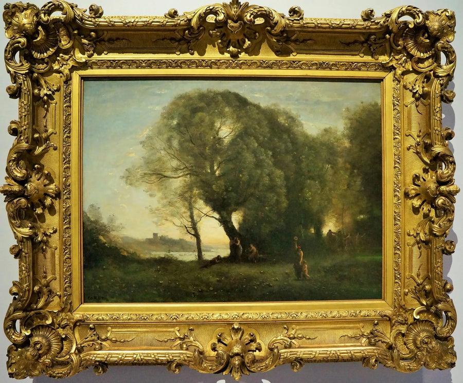 Virgiliske danse - Jean-Baptiste Camille Corot