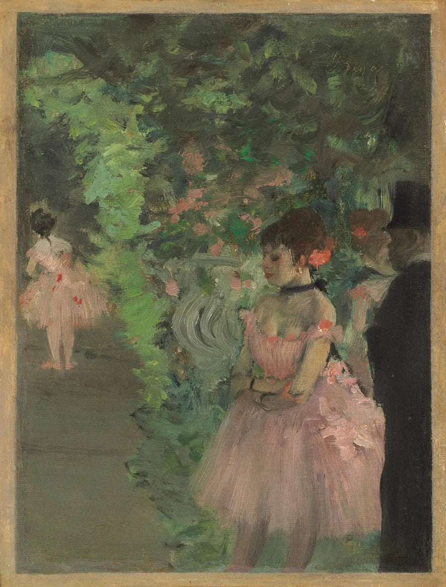 Dansere i kulisserne - Edgar Degas