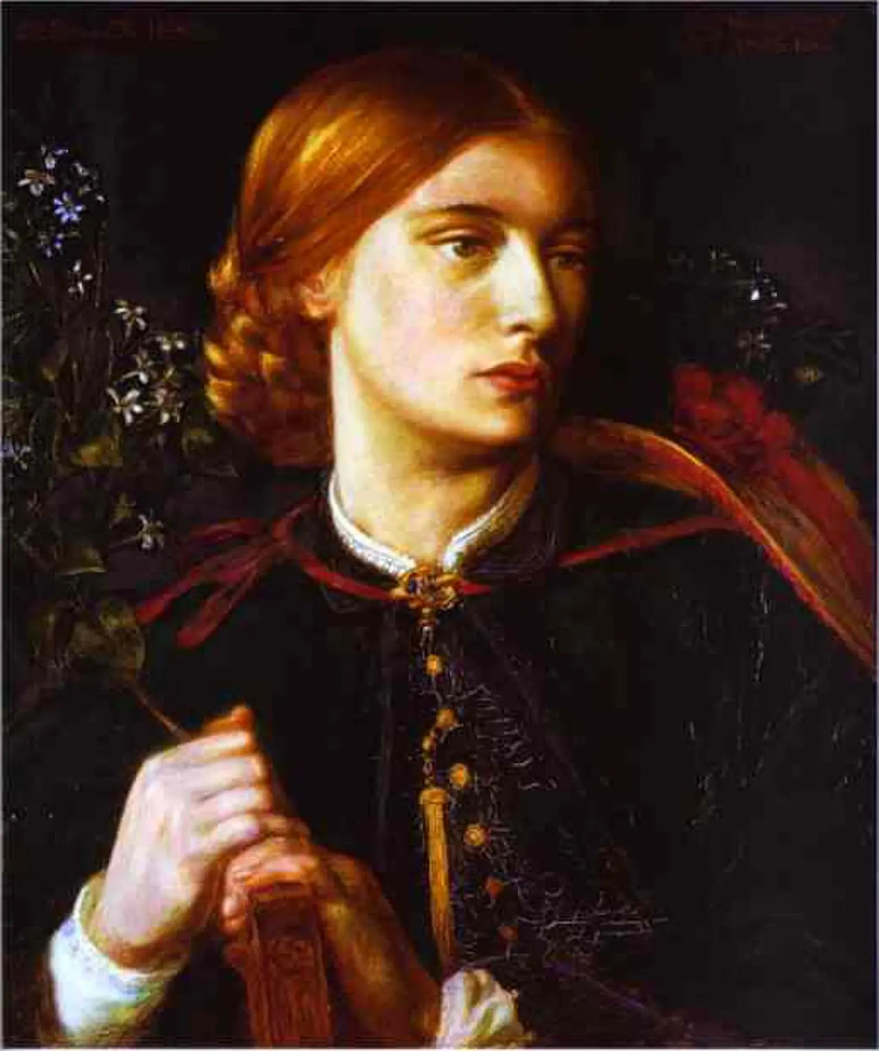 Mme James Leathart, peinture de Dante Gabriel Rossetti