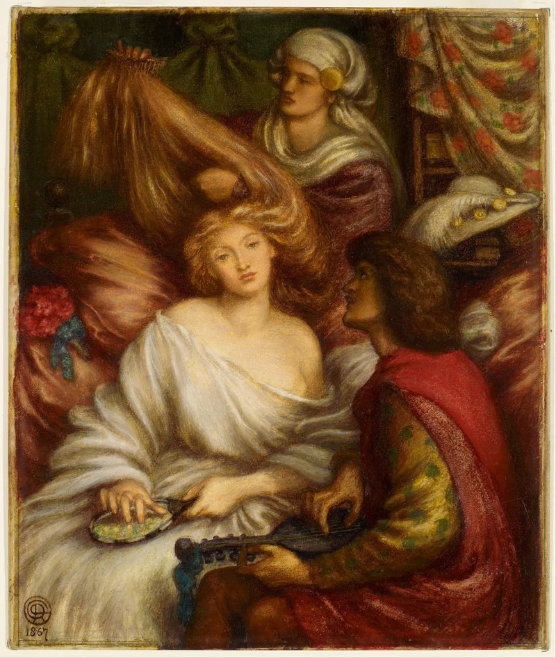 Musique du matin - Dante Gabriel Rossetti