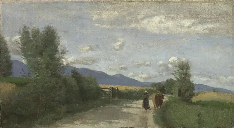 Dardagny, morgen - Jean-Baptiste Camille Corot