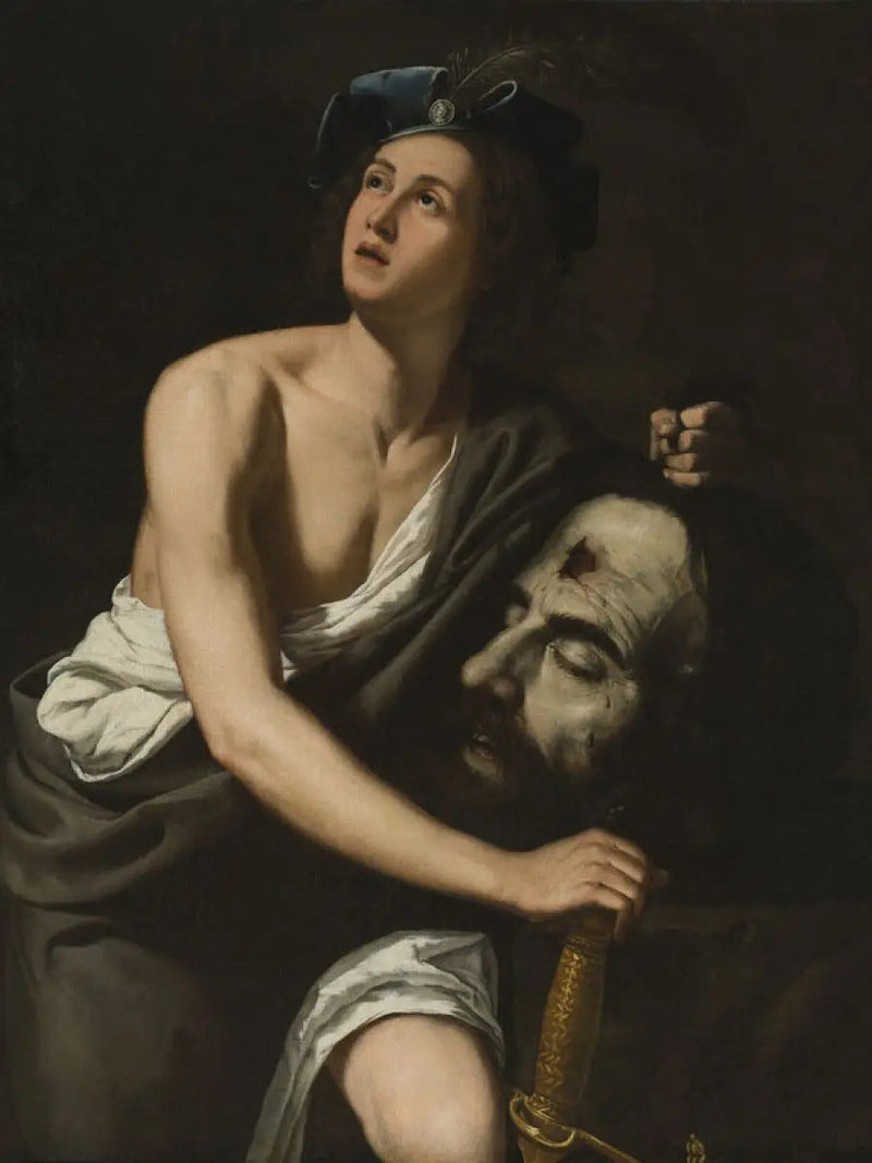 David med Goliaths hoved - Artemisia Gentileschi