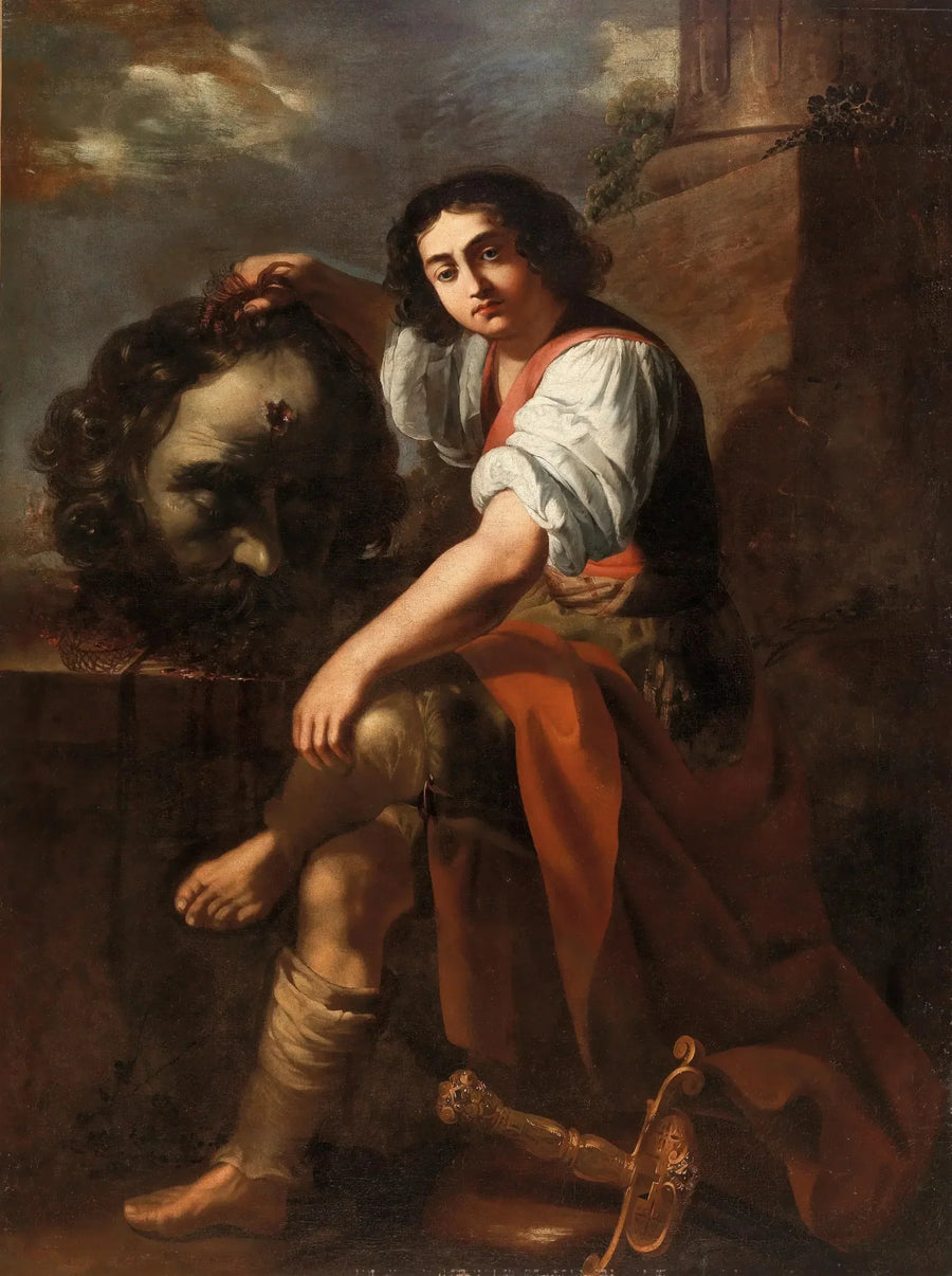 David med Goliaths hoved - Artemisia Gentileschi