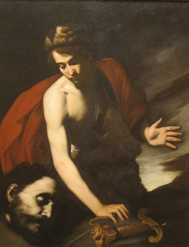 David med Goliaths hoved - Jusepe de Ribera