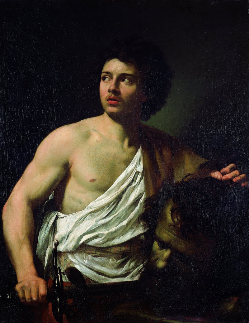 David med Goliaths hoved - Simon Vouet