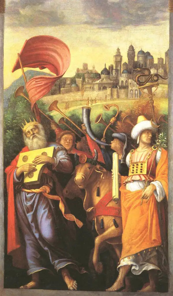 David foran Arkens pagt - Antonio da Correggio