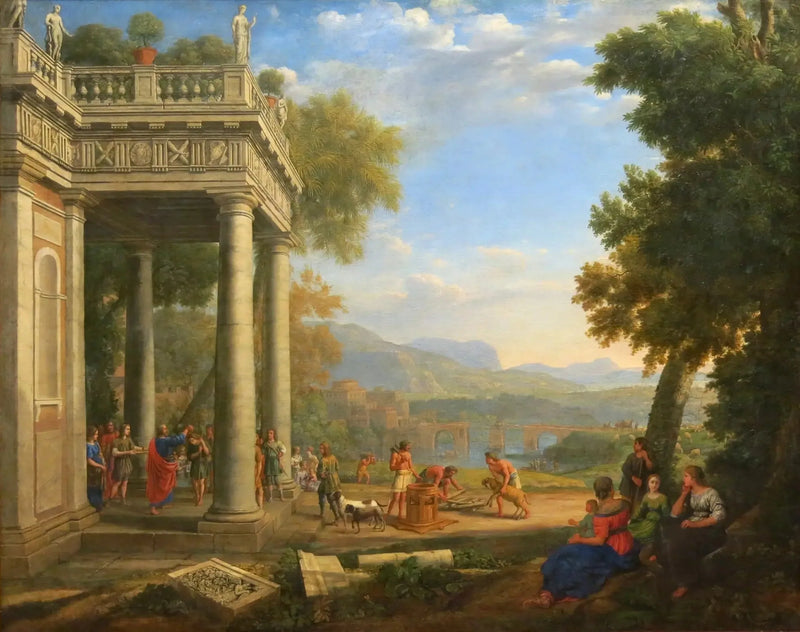 David sacré konge af Samuel - Claude Lorrain