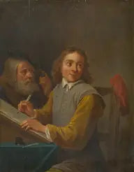David Teniers (III) lærer at tegne - David Teniers le Jeune