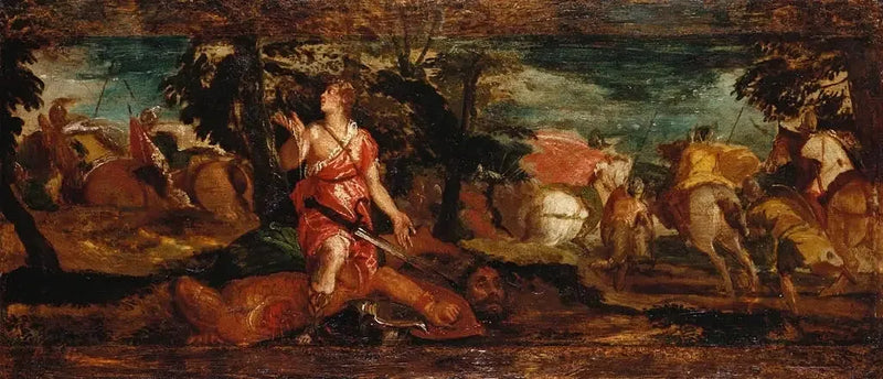David Victorieux over Goliath - Paul Véronèse