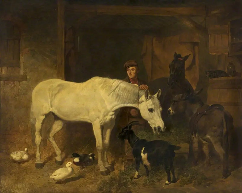 Tilbage fra markedet - John Frederick Herring, Sr.