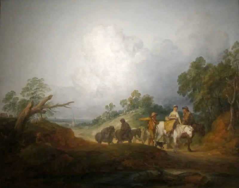 Tilbage fra markedet - Thomas Gainsborough