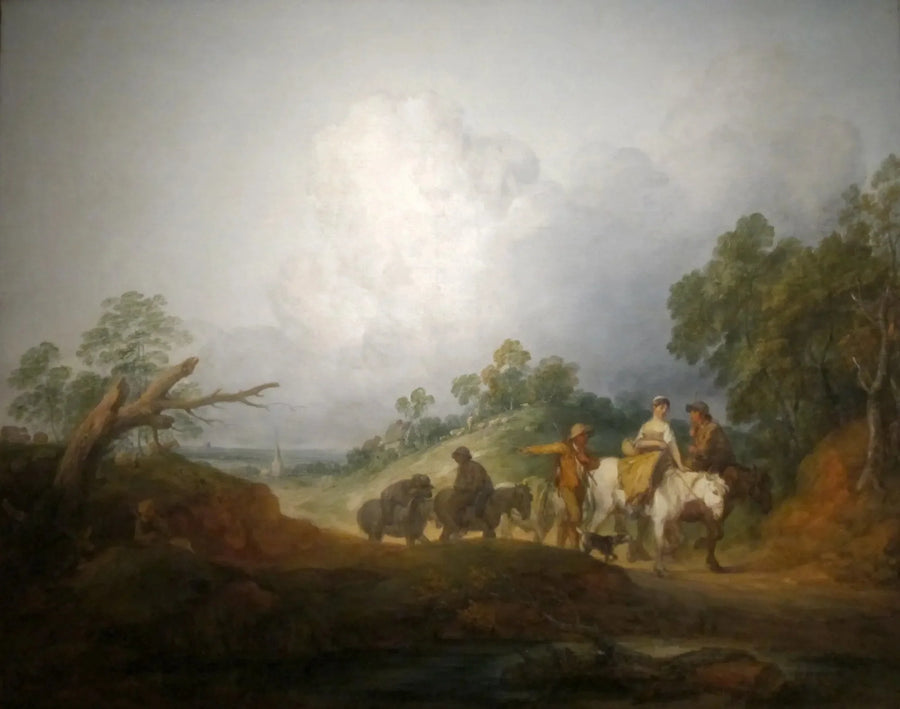 Tilbage fra markedet - Thomas Gainsborough