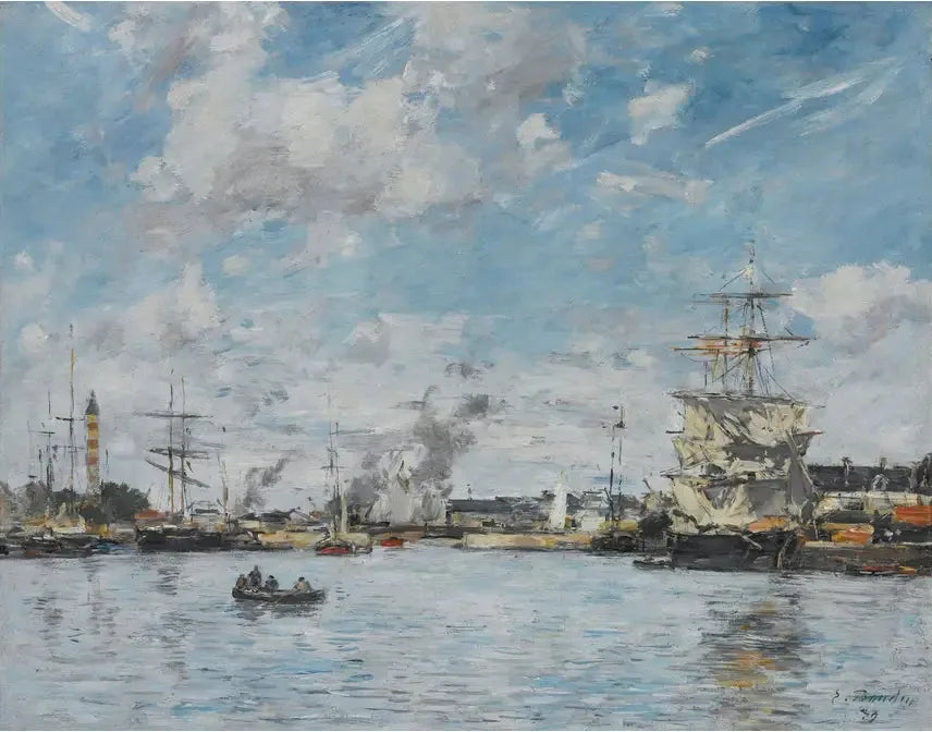 Deanville. Bassinet - Eugène Boudin