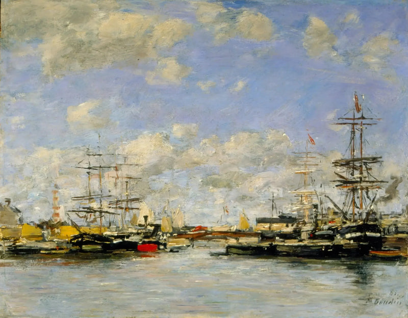 Deauville - Kysten - Eugène Boudin