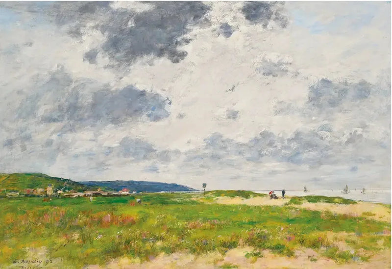 Deauville, Dunen - Eugène Boudin