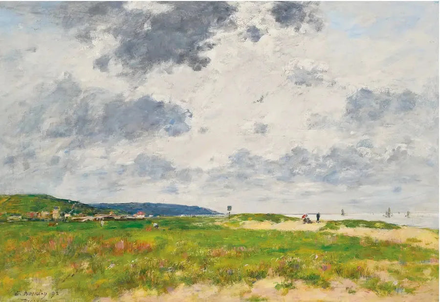 Deauville, Dunen - Eugène Boudin